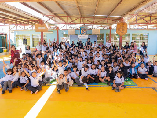 Alumnos de María Elena disminuyen la “ansiedad matemática” y aprenden jugando en el patio