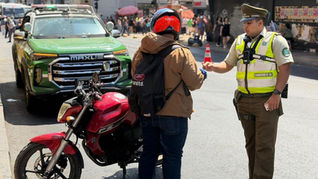 Retiran de circulación 11 motocicletas en operativo de fiscalización en el sector centro de Antofagasta