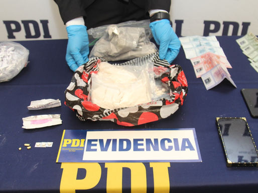 CINCO PERSONAS DETENIDAS POR LEY 20.000 ANTIDROGAS, PDI LOGRA DESARTICULAR A LA BANDA CRIMINAL