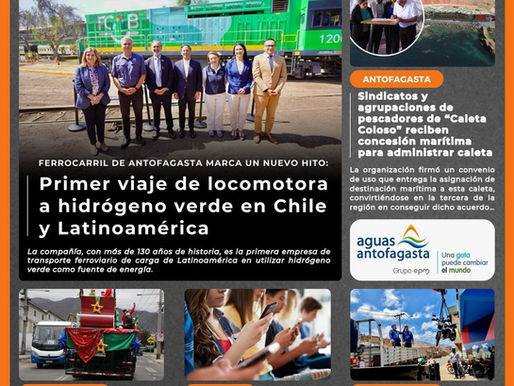 Portada N°713 de Radio Antofagasta Online para hoy viernes 21 de noviembre del 2025.