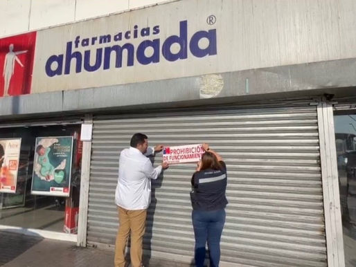 Por realizar la práctica conocida como “canela”: prohíben funcionamiento de conocida farmacia en Antofagasta