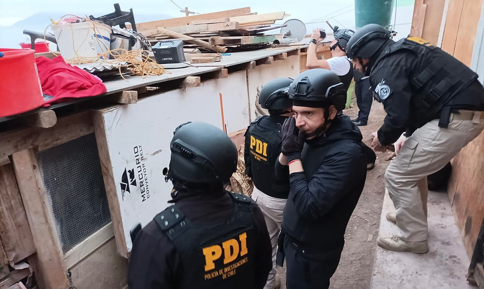 Confirman sentencia contra “Zeus” y su organización criminal que se habían asentados en campamento de Antofagasta