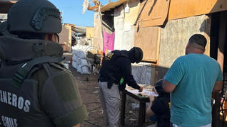 Realizan control migratorio en campamento “Manos del Desierto” de Antofagasta: siete personas denunciadas