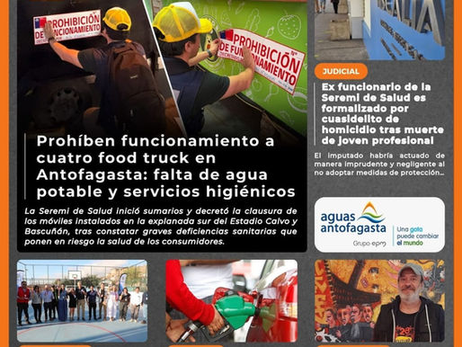 Portada N°792 de Radio Antofagasta Online para hoy jueves 5 de marzo de 2026
