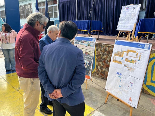 Liceo Marta Narea A-17 de Antofagasta inicia obras de conservación integral