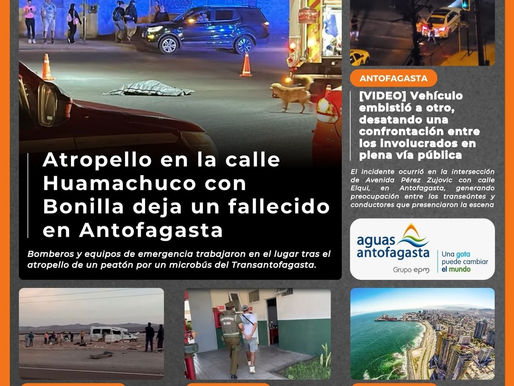 Portada N°514 de Radio Antofagasta Online para hoy viernes 28 de marzo del 2025.