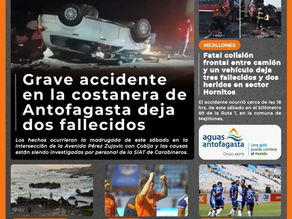 Portada N°801 de Radio Antofagasta Online para hoy lunes 16 de marzo de 2026