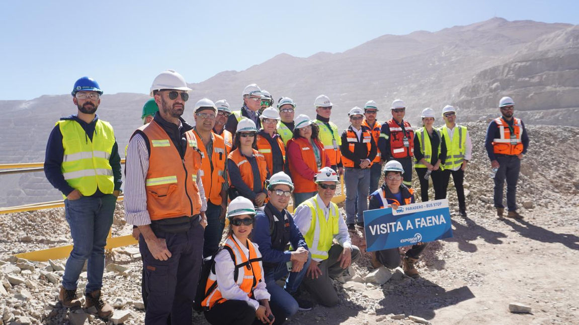 De la exhibición al terreno: EXPONOR 2026 marca la diferencia con visitas a operaciones mineras