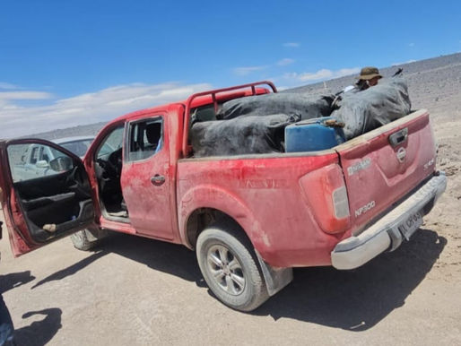 DECOMISAN 232 KILOS DE MARIHUANA EN MINERA BHP ESCONDIDA