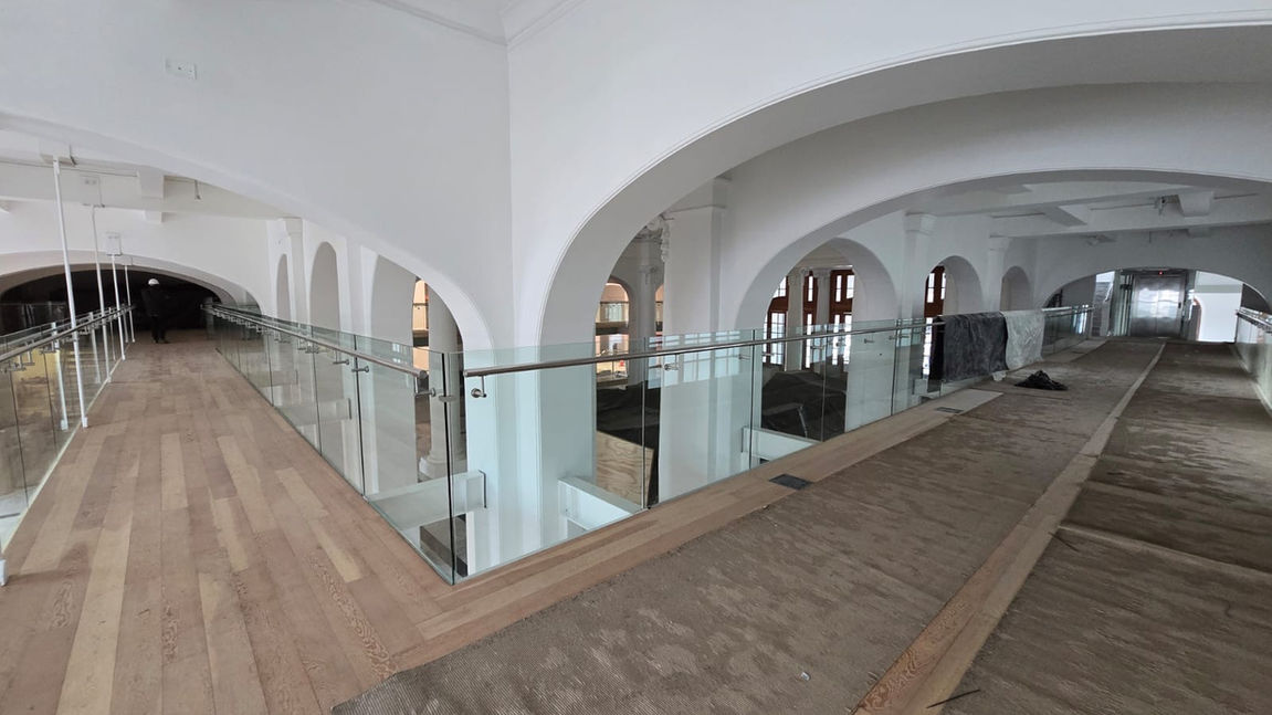 Biblioteca Regional de Antofagasta registra 75% de avance en obras de conservación