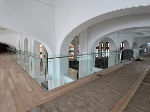 Biblioteca Regional de Antofagasta registra 75% de avance en obras de conservación