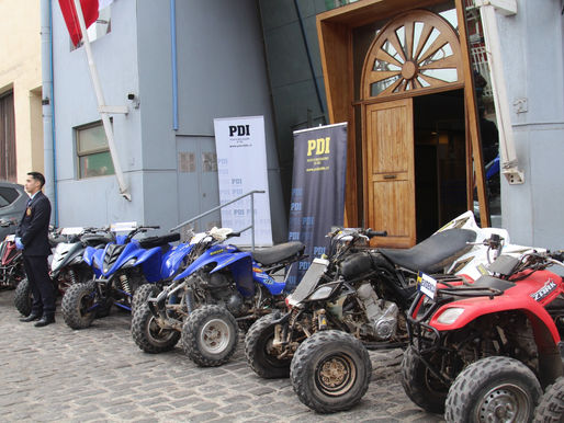 EN MÁS DE 100 MILLONES DE PESOS ESTAN AVALUADAS LAS MOTOS QUE UNA BANDA CRIMINAL ROBABA EN LA REGIÓN