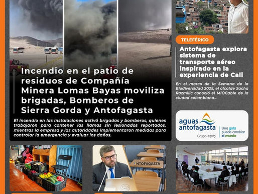 #TitularesRAO | Portada N°671 de Radio Antofagasta Online para hoy miércoles 1 de octubre del 2025.