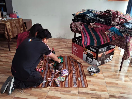 Residentes del Hogar Indígena Ayllu de Junaeb en Antofagasta desarrollan taller textil