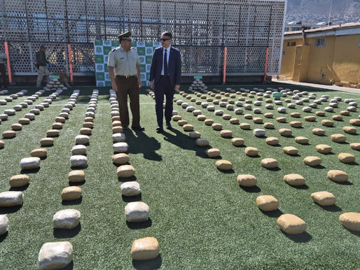 Carabineros interceptan furgón con media tonelada de marihuana en Antofagasta: duro golpe al narcotráfico