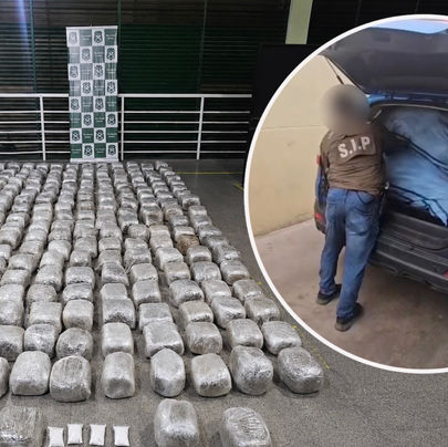 Golpe al narcotráfico en Tocopilla: Incautan 233 kilos de drogas tras persecución y abandono de vehículo