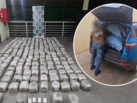 Golpe al narcotráfico en Tocopilla: Incautan 233 kilos de drogas tras persecución y abandono de vehículo