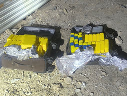 Golpe al narcotráfico en Ollagüe: decomisan 45 kilos de cocaína abandonados por sujetos que huyeron a Bolivia