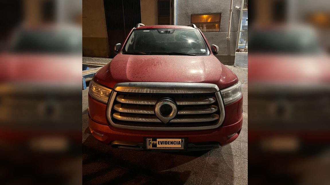 Recuperan camioneta avaluada en $18 millones y detienen a sujeto por apropiación indebida en Antofagasta