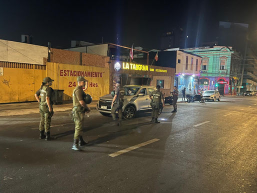 POR SEGUNDA VEZ CARABINEROS SORPRENDE CLANDESTINO QUE TIENE COMO FACHADA UN ESTACIONAMIENTO