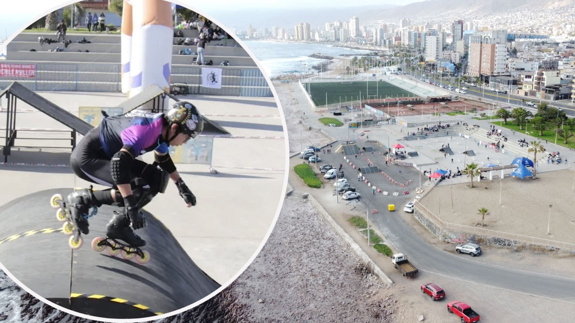 Skate Cross en Parque Croacia de Antofagasta: coronan a los campeones nacionales rumbo al Mundial 2026