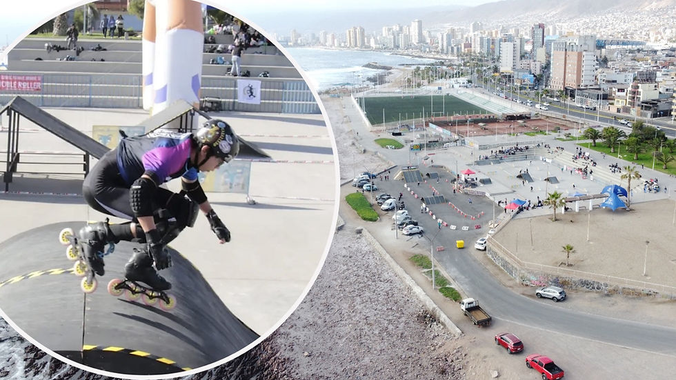 Skate Cross en Parque Croacia de Antofagasta: coronan a los campeones nacionales rumbo al Mundial 2026
