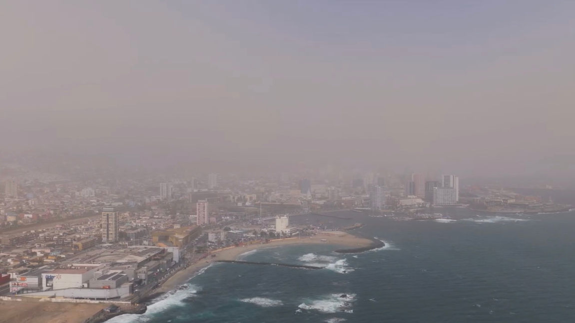 Alerta en Antofagasta: tras la intensa tormenta de arena de este domingo, SENAPRED advierte que fuertes vientos podrían repetirse este lunes
