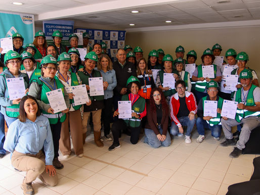 Comunidades de Michilla, Hornitos y Mejillones fortalecieron su capacidad de respuesta ante emergencias