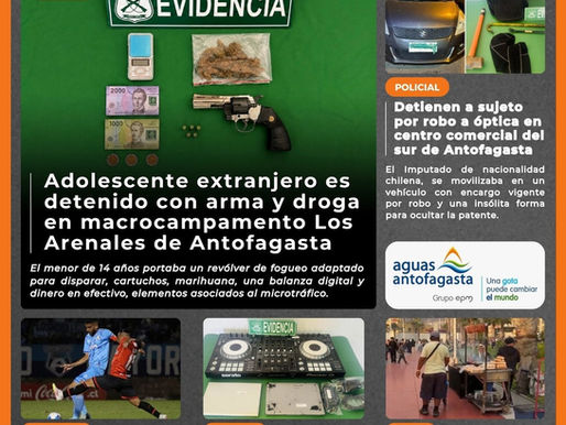 Portada N°853 de Radio Antofagasta Online para hoy lunes 18 de mayo de 2026
