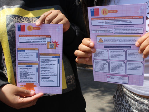 Junaeb Antofagasta intensifica apoyo a estudiantes en proceso de postulación y renovación de becas