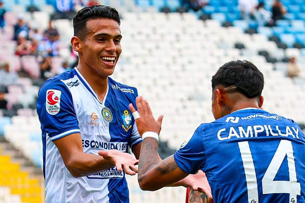 Antofagasta goleó a Unión San Felipe con Hat-trick de Brayan Hurtado