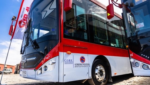 34 nuevos buses eléctricos llegarán a Antofagasta: entrarán en operación durante octubre