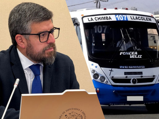 Diputado Jaime Araya medidas especiales de seguridad para conductores de la locomoción colectiva por grave asalto en línea 107