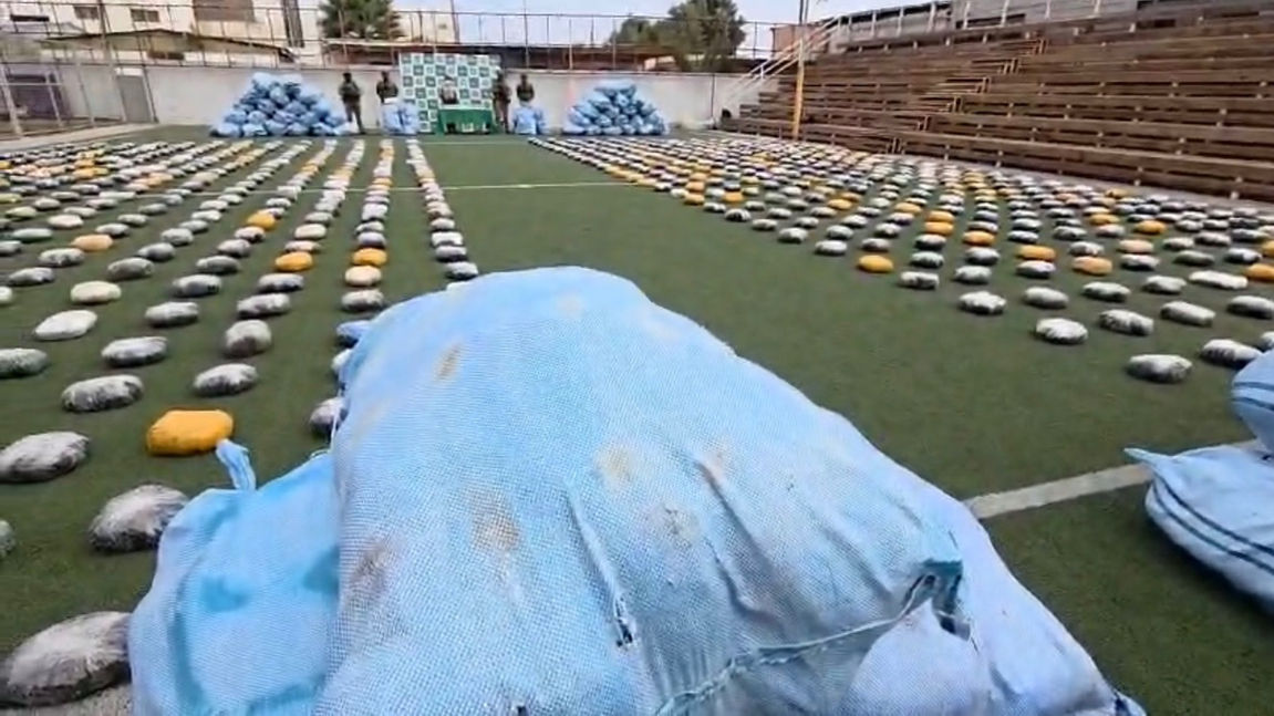 Cuatro operativos antidrogas en la región: incautan más de 2,7 toneladas de droga y seis detenidos quedan en prisión preventiva