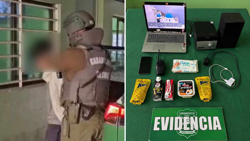 Detienen a sujeto por robo en escuela de Tocopilla: recuperan especies avaluadas en $6 millones