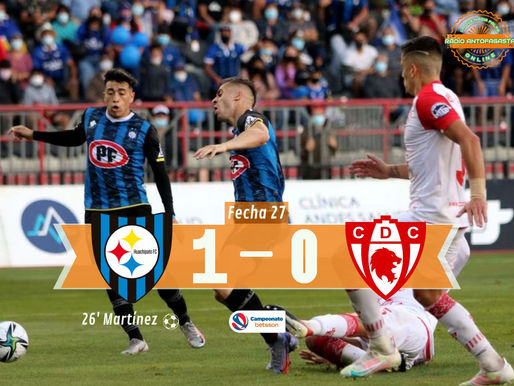 ¡A LA CAZA DEL PUNTERO! HUACHIPATO CONSIGUIÓ UN IMPORTANTE TRIUNFO EN CASA FRENTE A COPIAPÓ