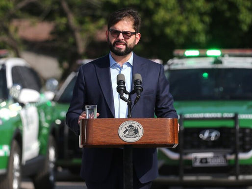 PRESIDENTE BORIC CONVOCA AL CONSEJO NACIONAL DE SEGURIDAD NACIONAL ( COSENA) EN RESPUESTA A LA CRISIS DE SEGURIDAD.