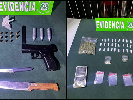 DETENCIÓN EN CALAMA: CARABINEROS ARRESTA A HOMBRE POR VIOLENCIA INTRAFAMILIAR Y MÚLTIPLES DELITOS