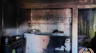 Adulto resultó con graves quemaduras tras incendio en sector norte de Antofagasta