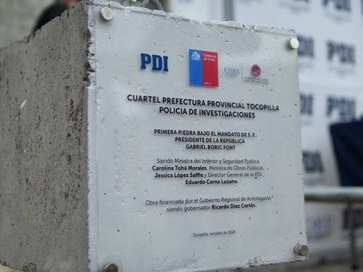Cuartel de la PDI en Tocopilla tendrá recursos adicionales para culminar su construcción