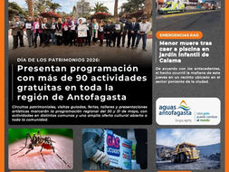 Portada N°862 de Radio Antofagasta Online para hoy viernes 29 de mayo de 2026