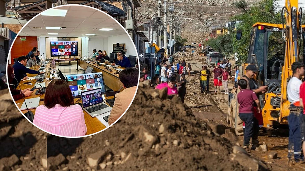 CORE aprueba $1.800 millones de emergencia para comunas afectadas por las lluvias en la región de Antofagasta