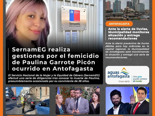 Portada N°590 de Radio Antofagasta Online para hoy miércoles 25 de junio del 2025.