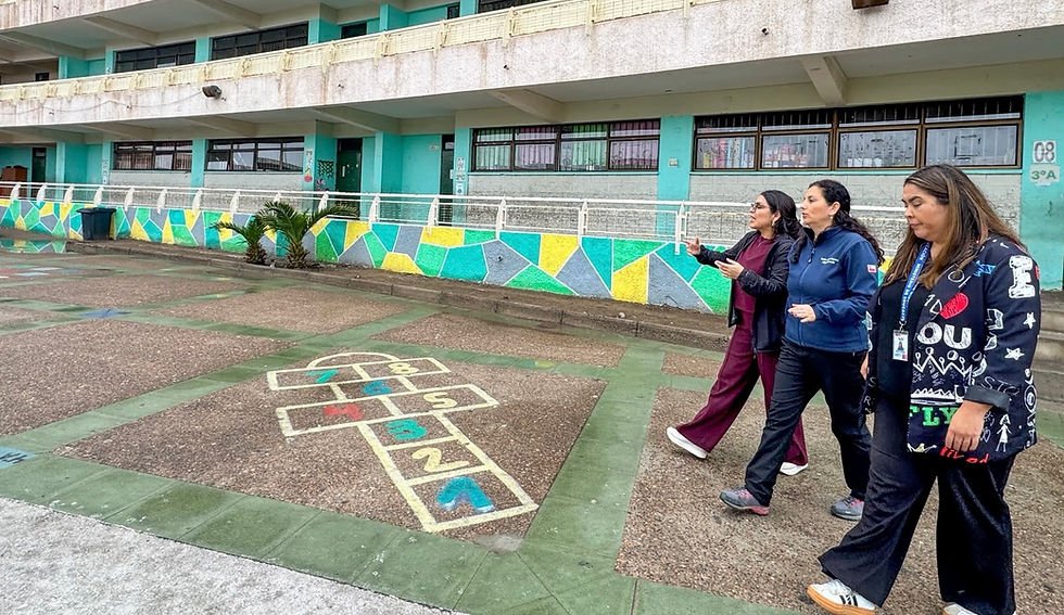 Monitorean infraestructura de establecimientos educacionales tras lloviznas en Antofagasta