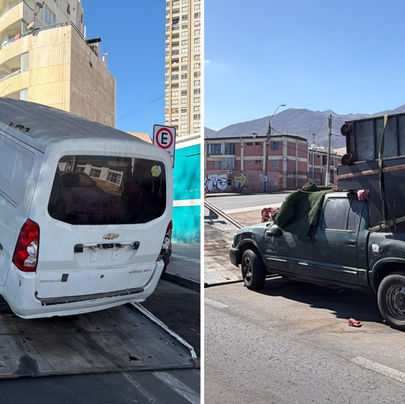 Municipio retira vehículos abandonados que generaban preocupación entre vecinos de Antofagasta