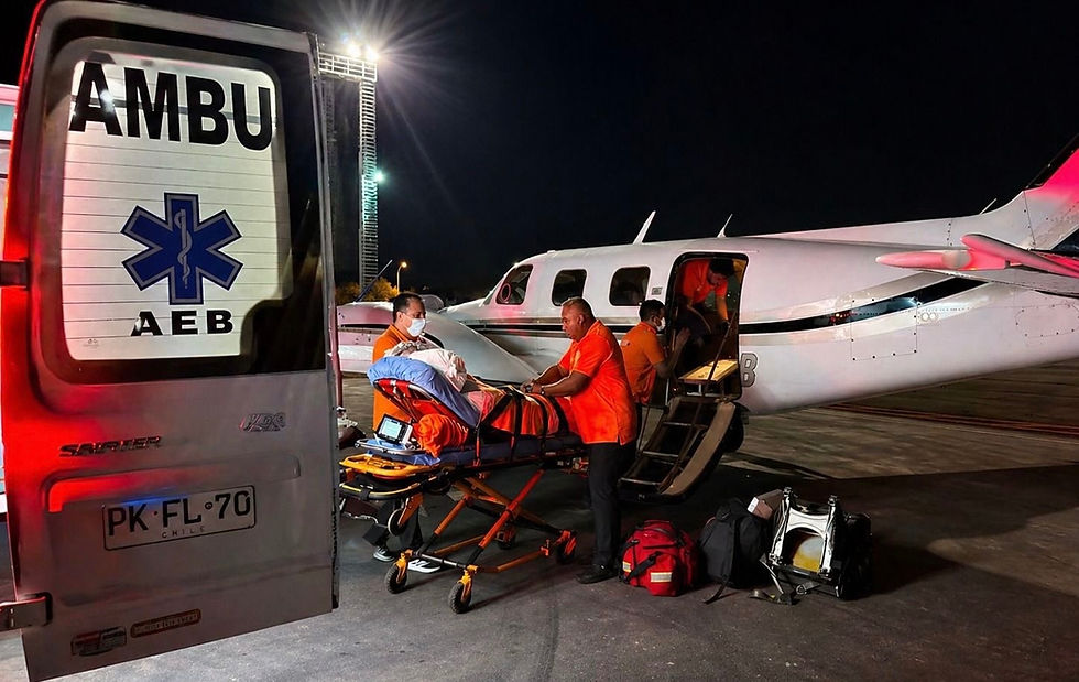 Trasladan a Tacna paciente peruano hospitalizado más un año y medio en el Hospital Regional de Antofagasta