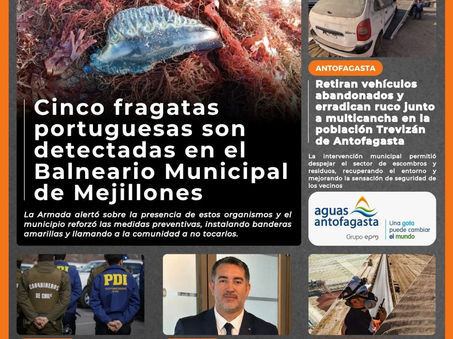 Portada N°911 de Radio Antofagasta Online para hoy miércoles 29 de julio de 2026