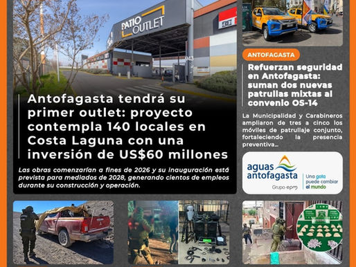 Portada N°916 de Radio Antofagasta Online para hoy martes 4 de agosto de 2026