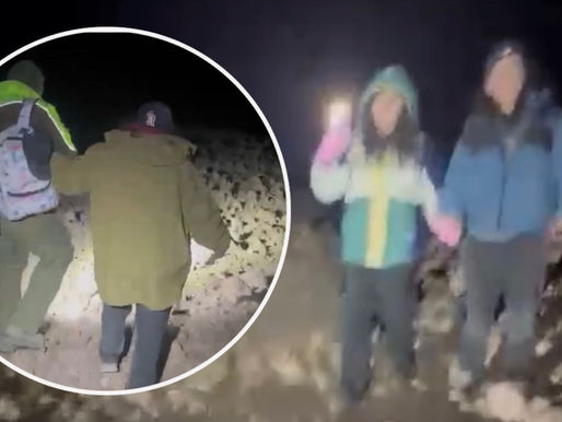 Rescate en Cascada Escondida: Carabineros rescata a dos mujeres extraviadas en San Pedro de Atacama