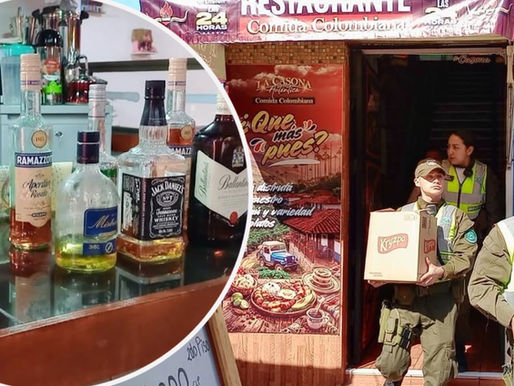 Fiscalización en el centro de Antofagasta: Boletas revelan venta clandestina de alcohol en restaurante colombiano